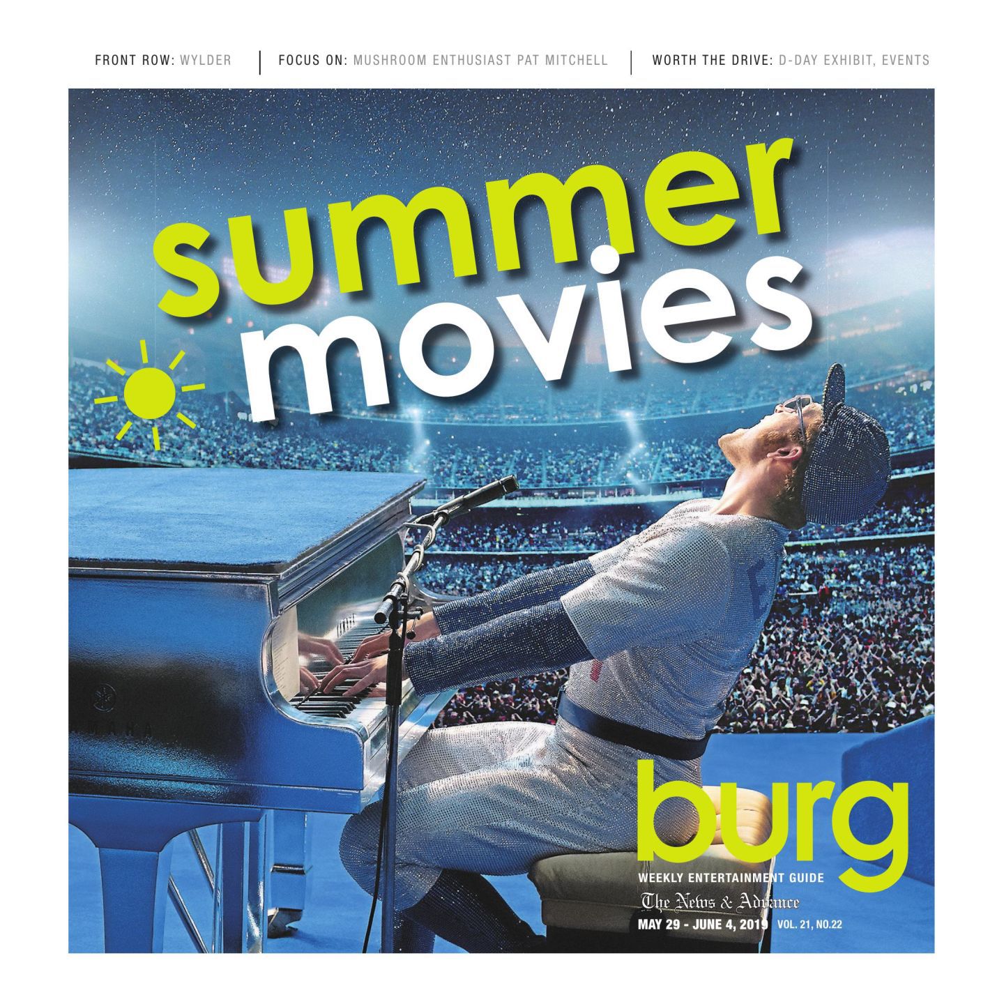 5 - May 29 - Summer movies